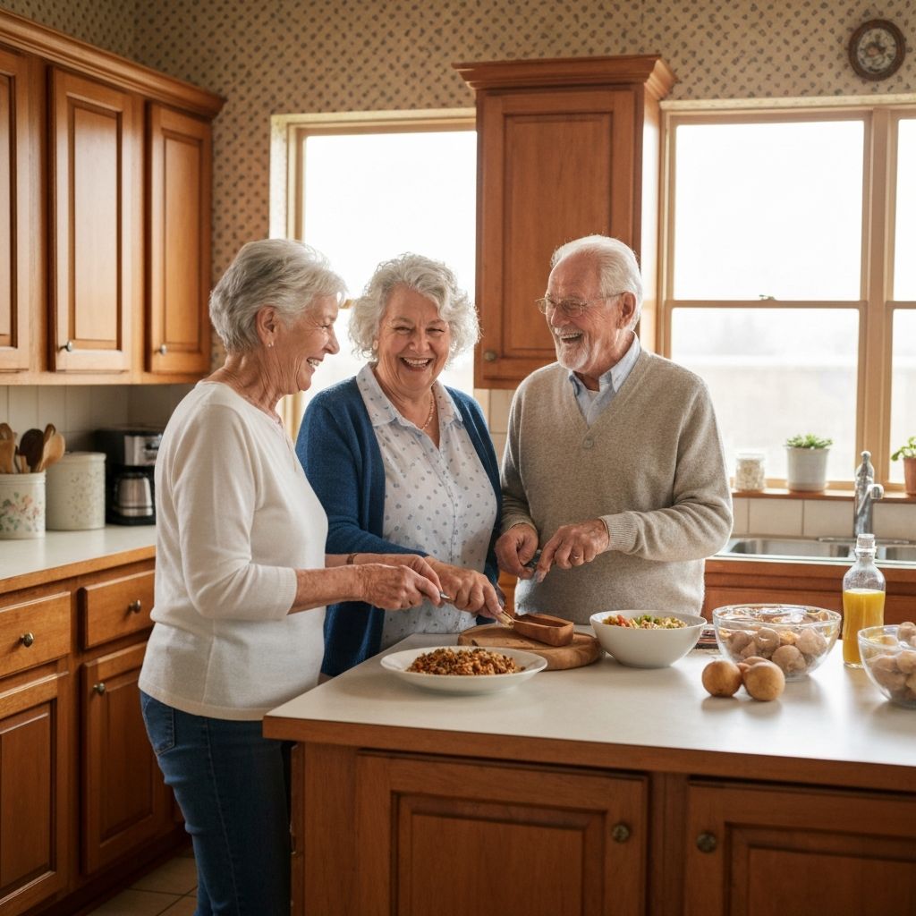 Traditional attire preparation