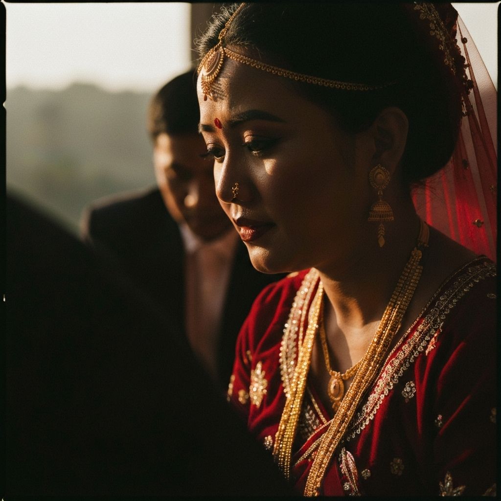 Nepali wedding moment